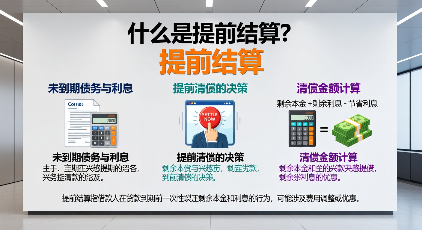 什么是提前结算