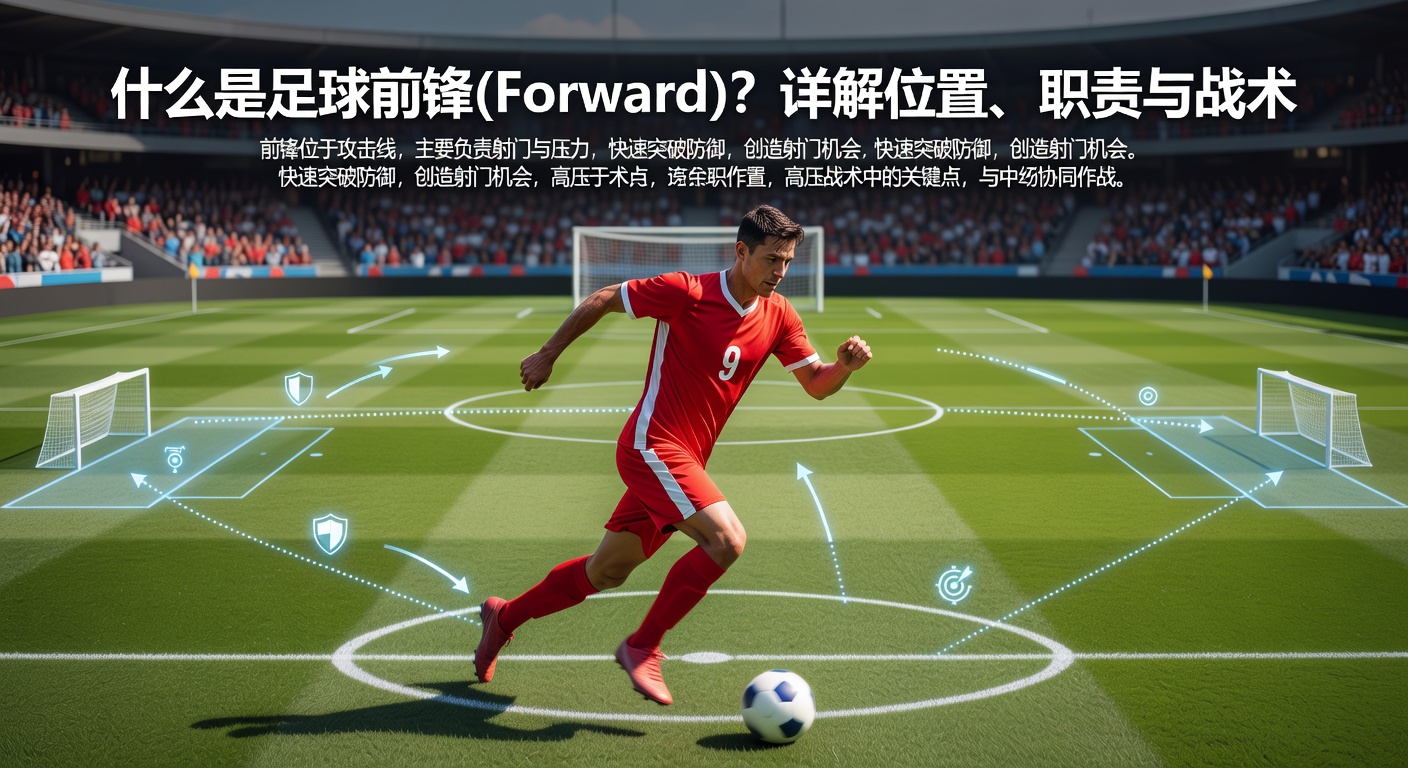 什么是足球前锋(Forward)？详解位置、职责与战术