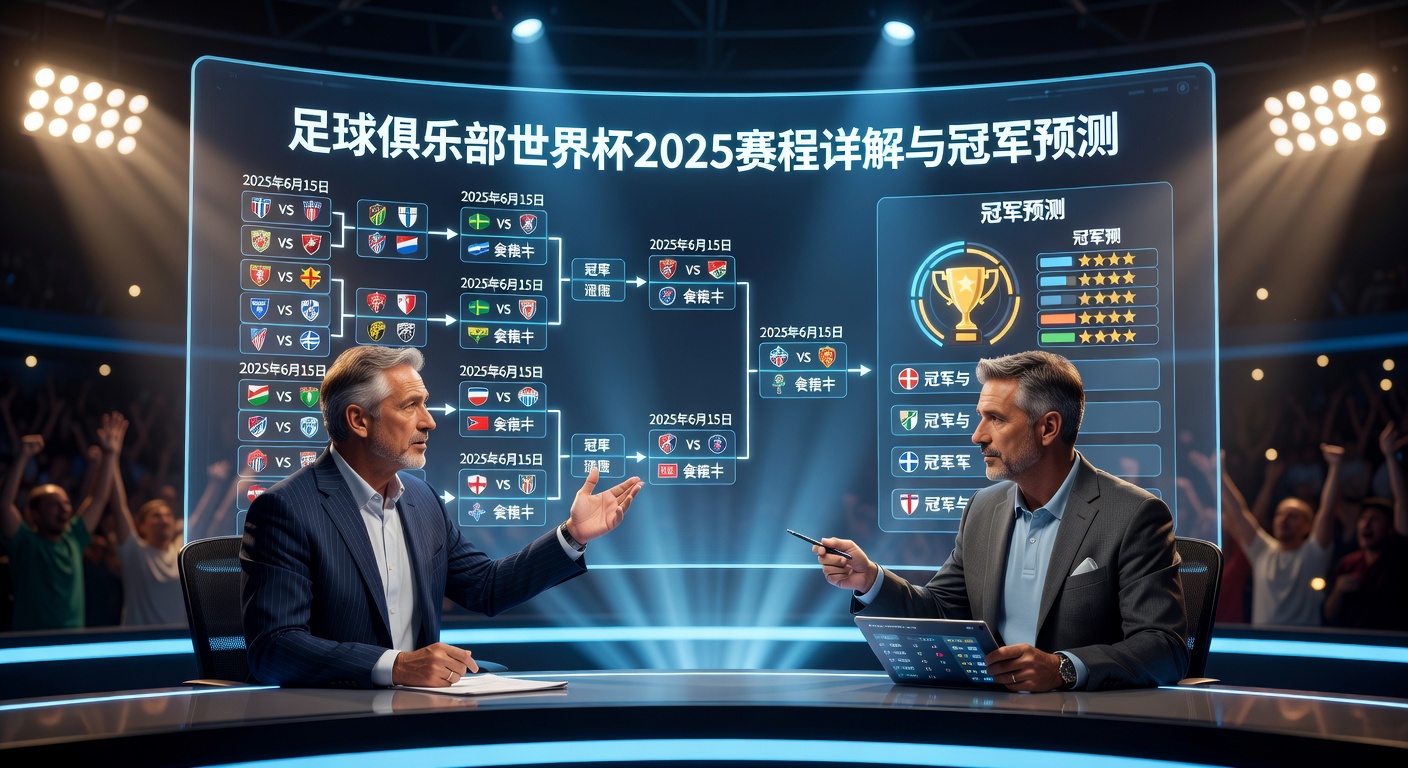足球俱乐部世界杯2025赛程详解+冠军预测