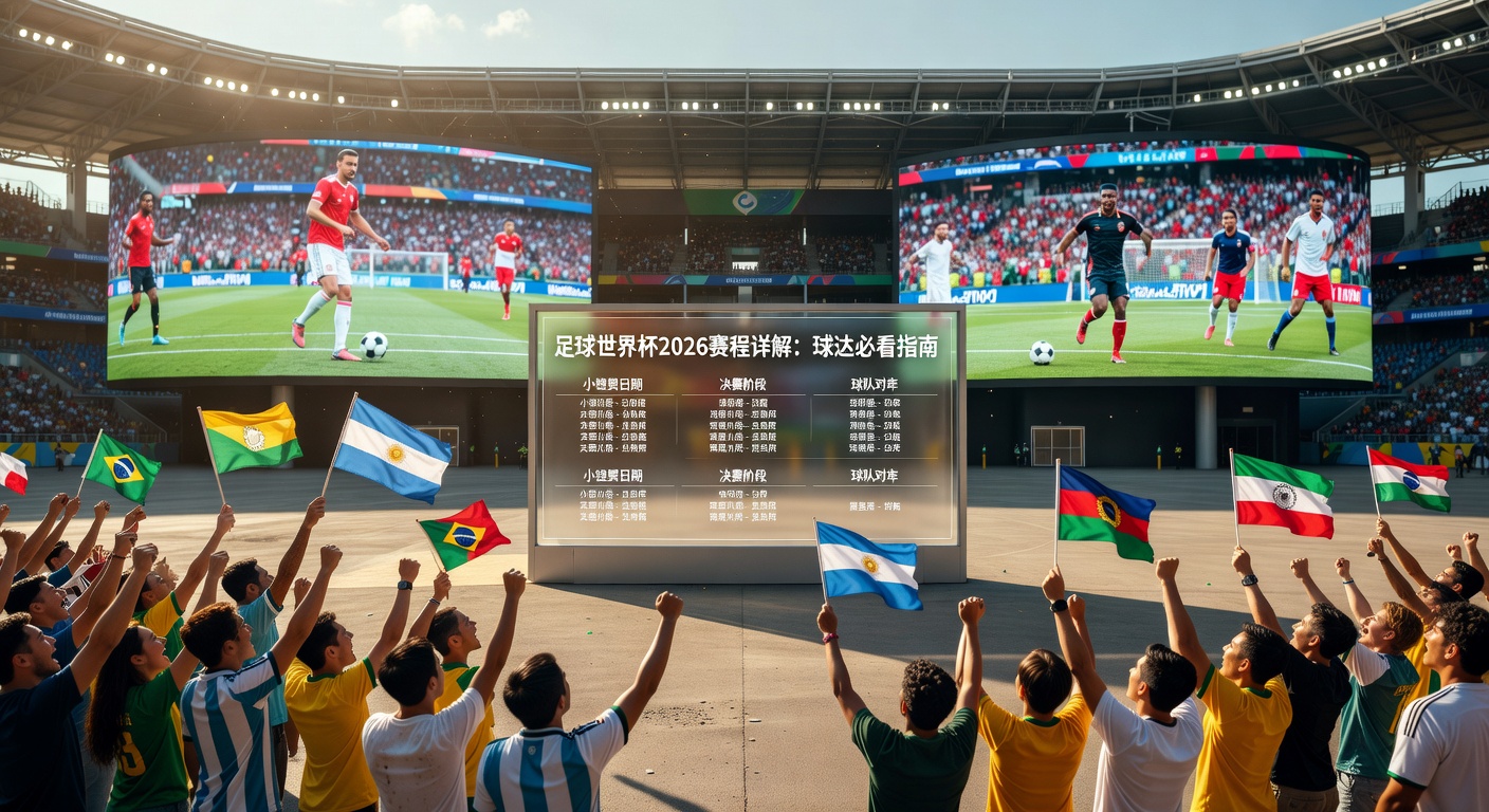 足球世界杯2026赛程详解：球迷必看指南