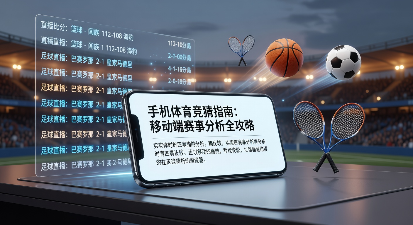 手机体育竞猜指南：2024移动赛事分析攻略