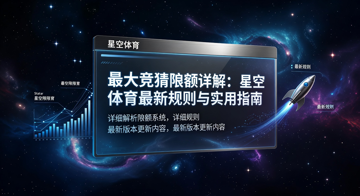 最大竞猜限额详解：星空体育赛事指南