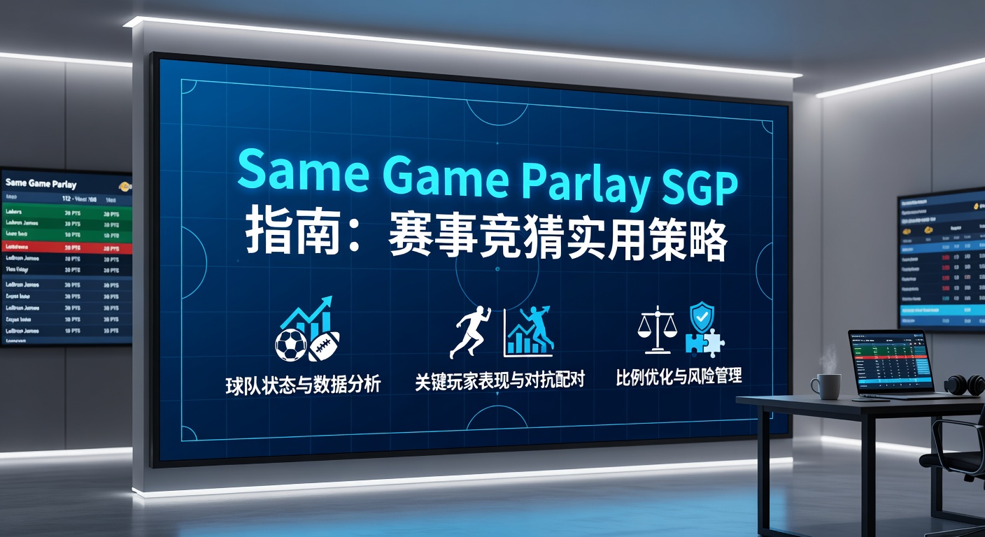 Same Game Parlay SGP 竞猜指南：2026赛事分析技巧